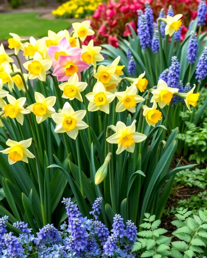 Combine Daffodils with Perennials