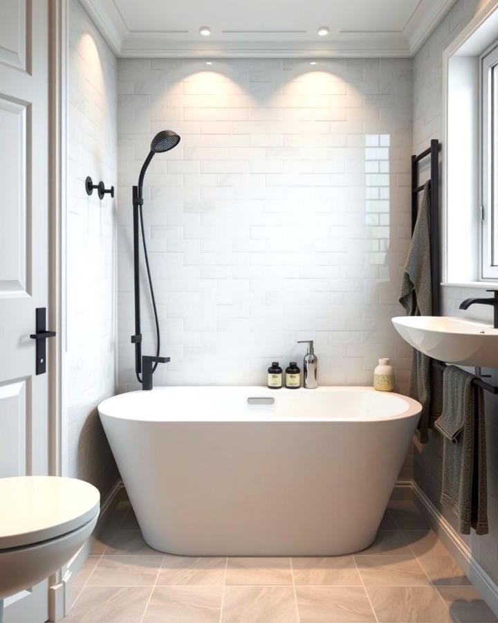 Compact Bathtub Design