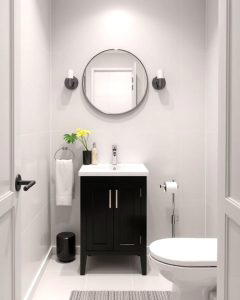25 Black Vanity Bathroom Ideas for a Sleek and Stylish Look