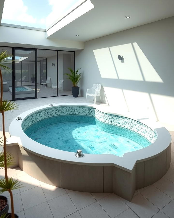 Compact Indoor Pool for Small Spaces