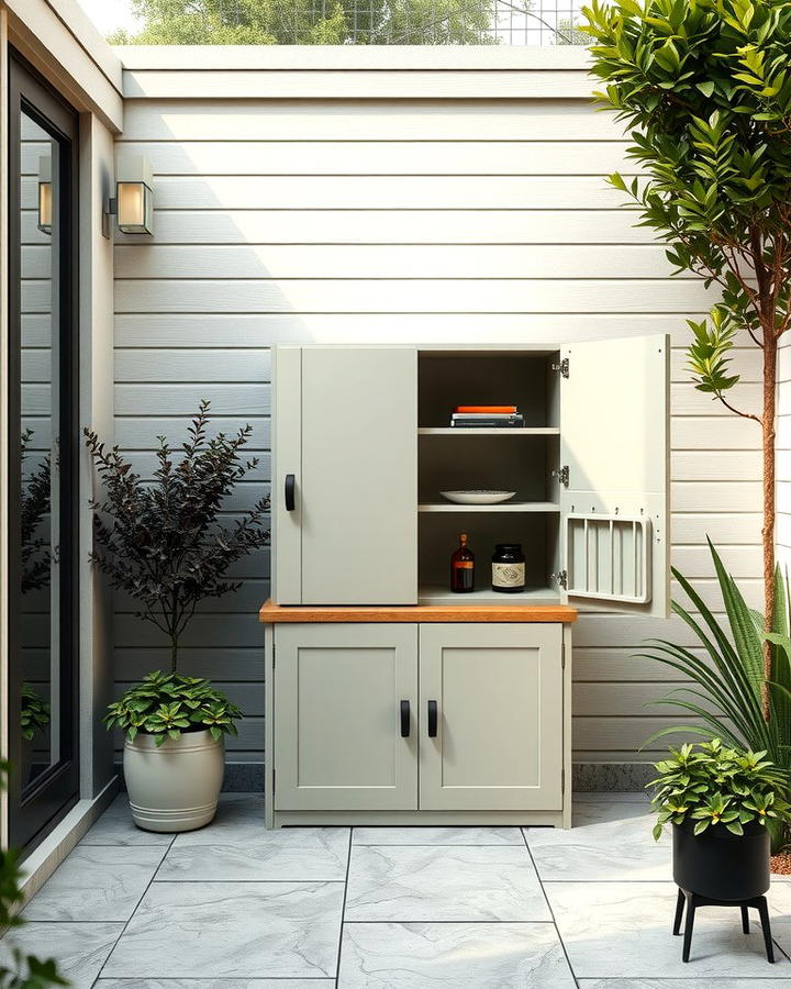 Compact Outdoor Cabinet