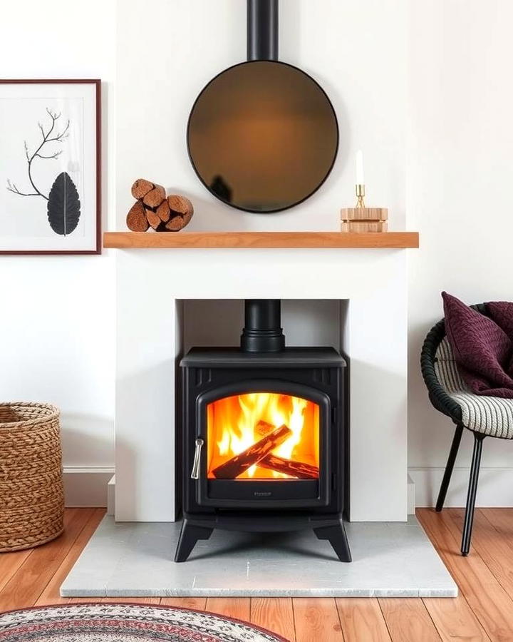 Compact Stove Fireplace for Versatility