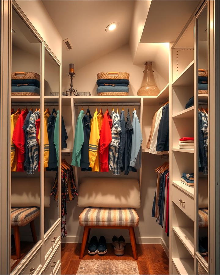 Compact Walk In Closet