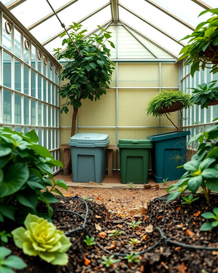 Composting Corner for Nutrient Rich Soil