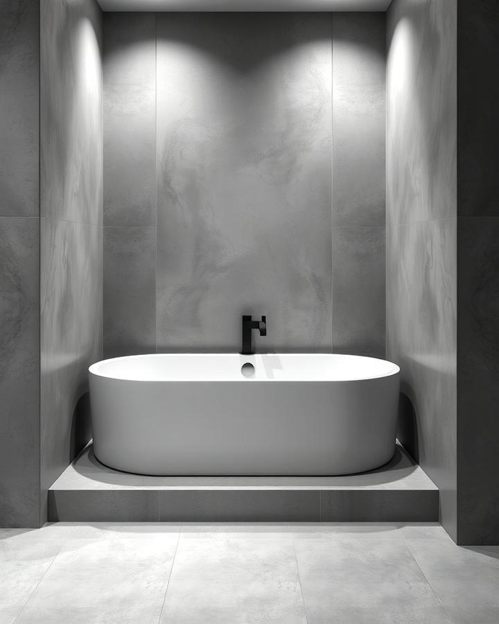 Concrete Bathtub Surround