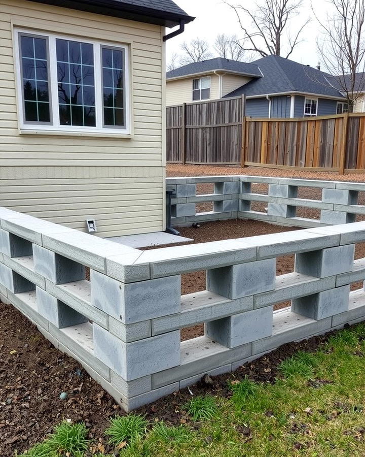 Concrete Block Enclosure