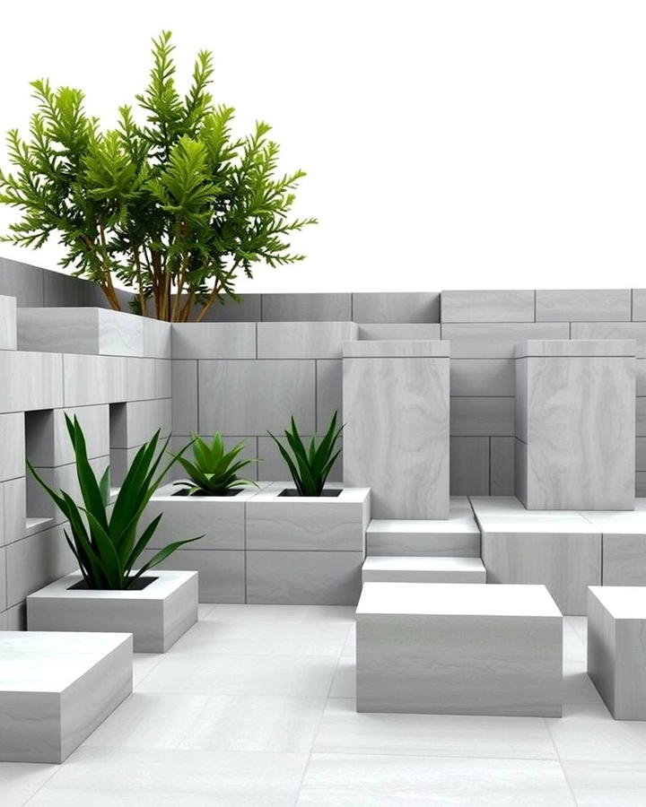 Concrete Blocks for a Minimalist Vibe