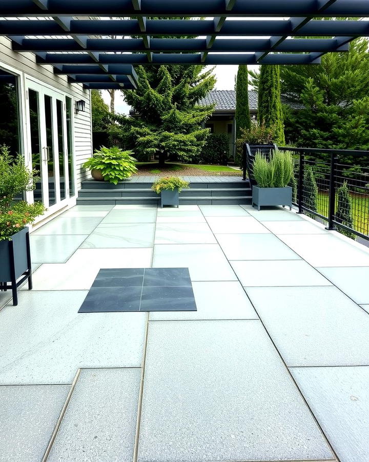 Concrete Deck Flooring for Modern Minimalism