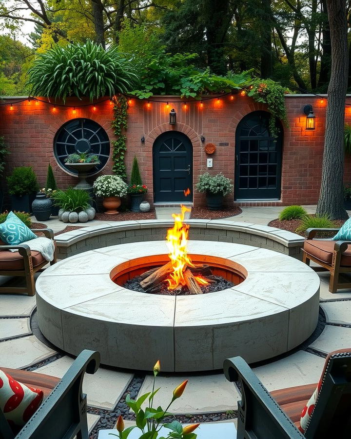 Concrete Fire Pits