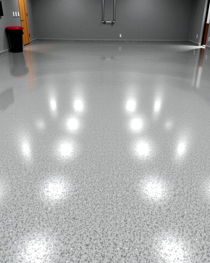 Concrete Floors with Epoxy Coating