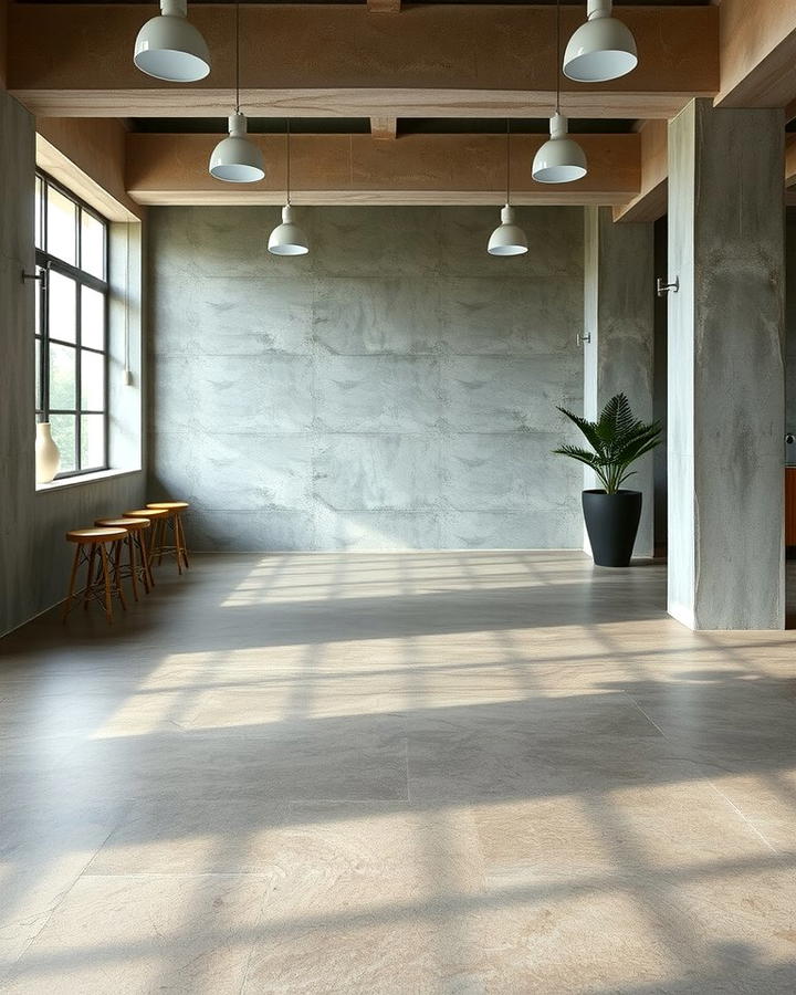 Concrete Floors with Microtopping