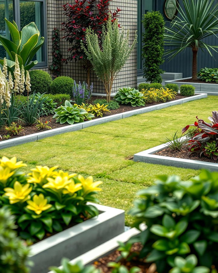 Concrete Garden Borders