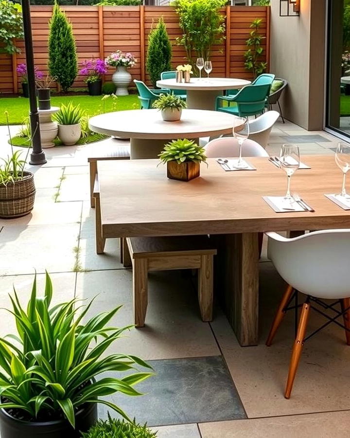 Concrete Outdoor Tables