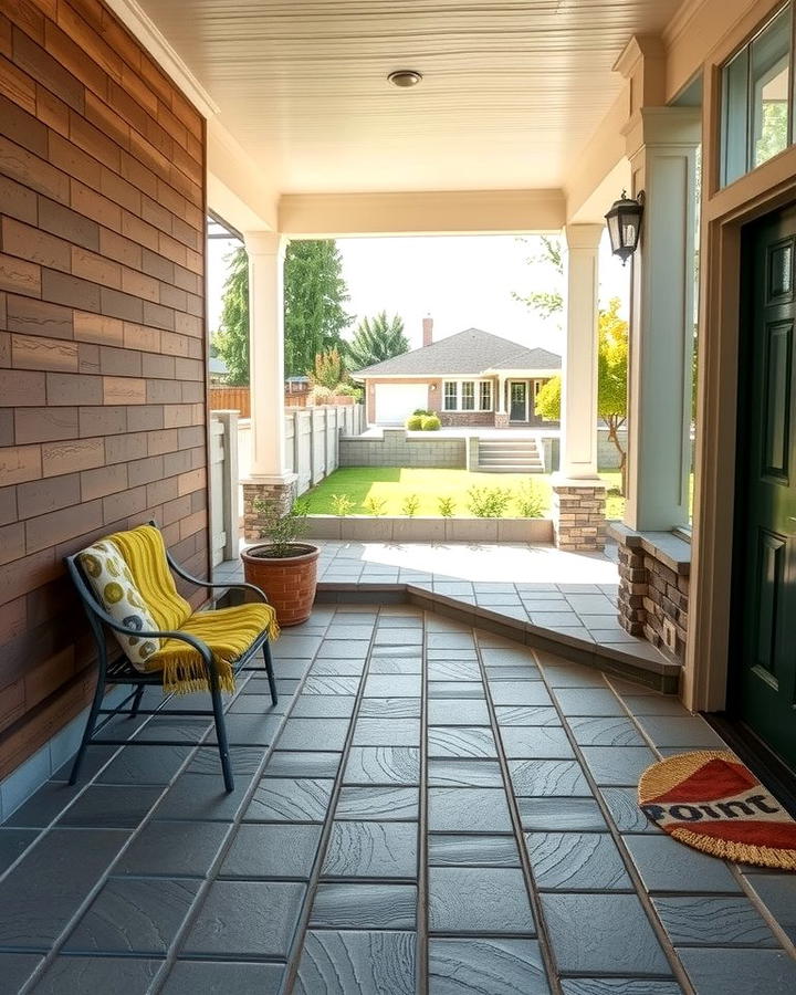 Concrete Paver Porches