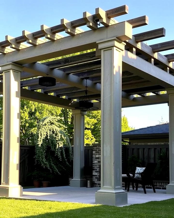 Concrete Pergolas