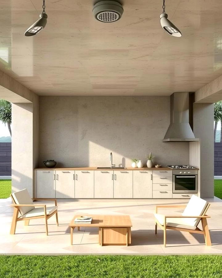 Concrete Roof for Modern Minimalism