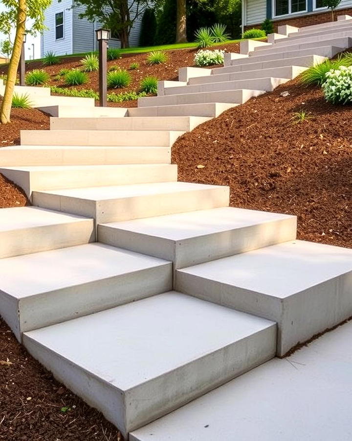 Concrete Slab Steps