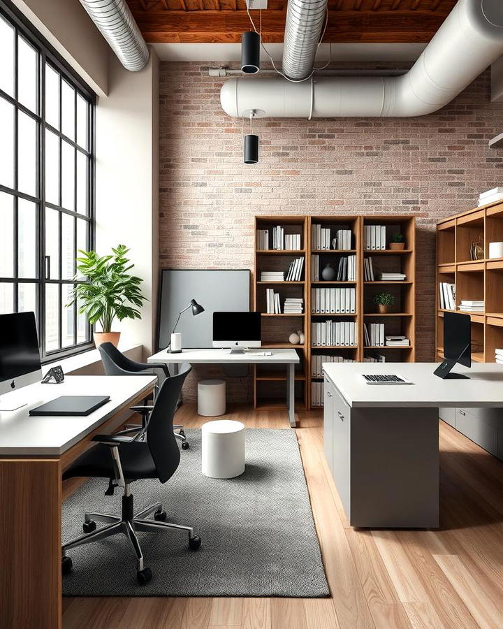 Contemporary Loft Office