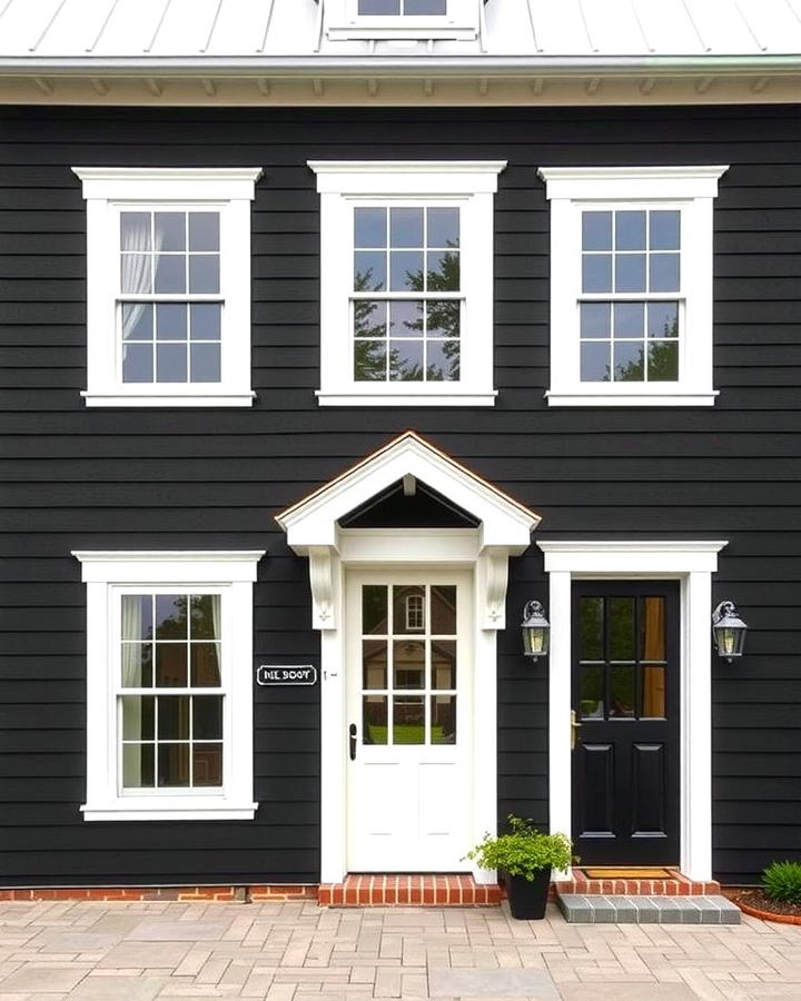 Contrasting White Trim