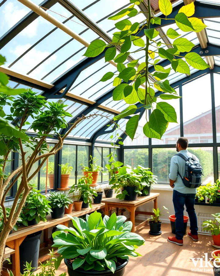 Convertible Roof Greenhouse