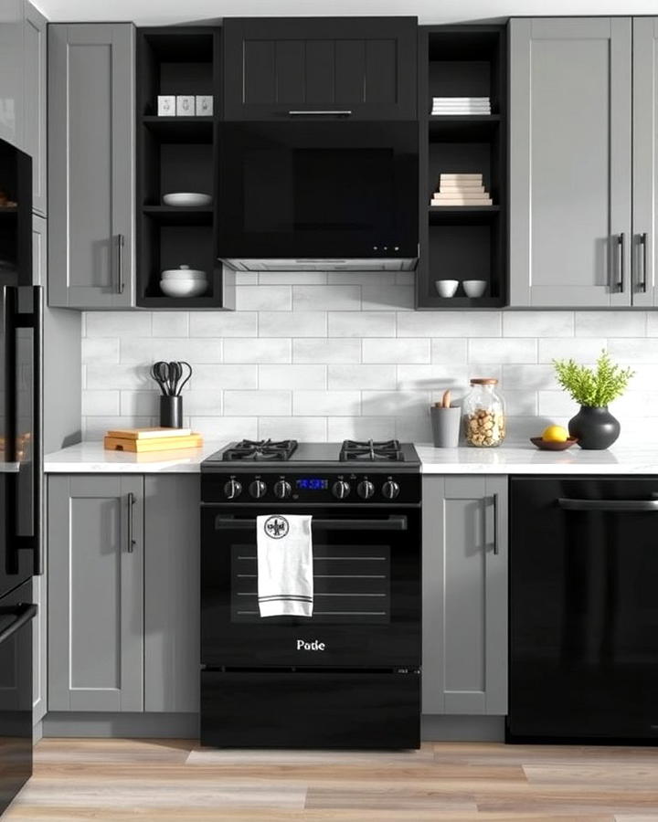 Cool Gray Cabinets