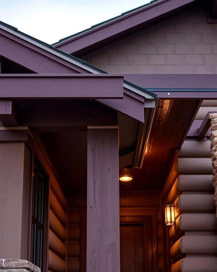 Copper Finished Soffit Lights for Rustic Charm