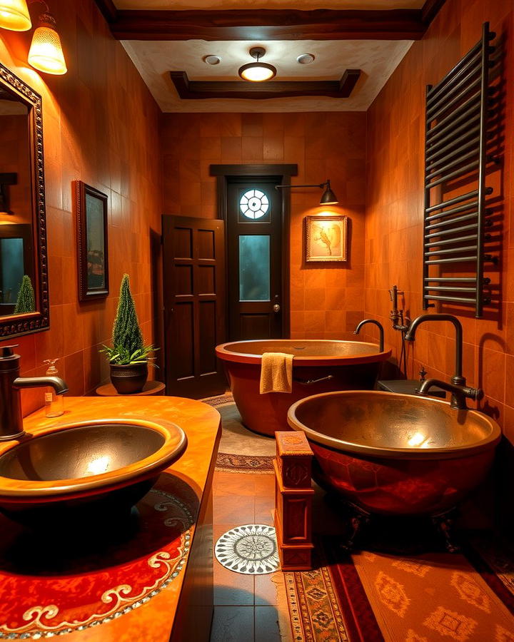 Copper Sinks and Bathtubs