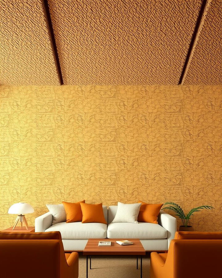 Cork Ceiling for Natural Appeal