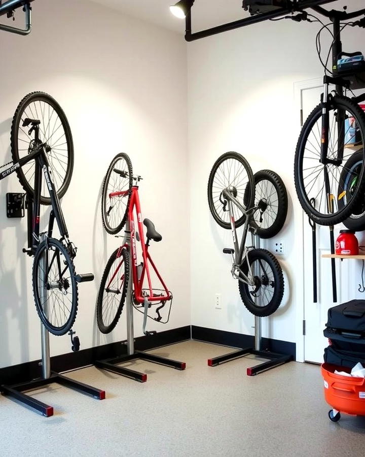 Corner Bike Stands