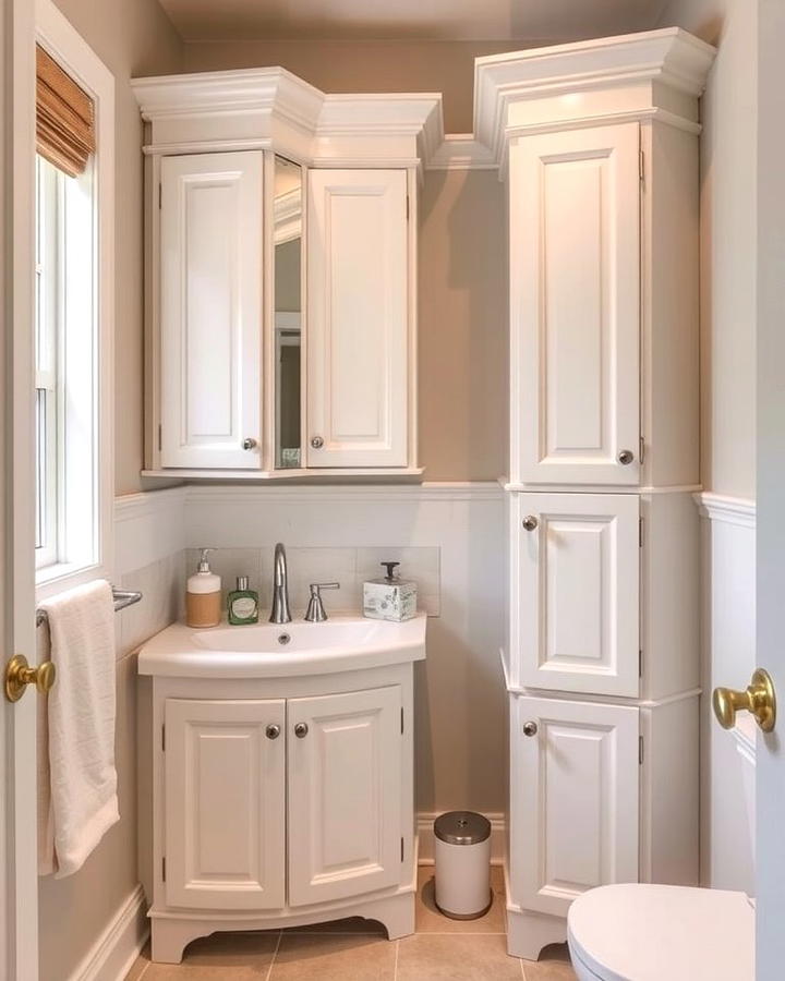 Corner Cabinets to Maximize Space