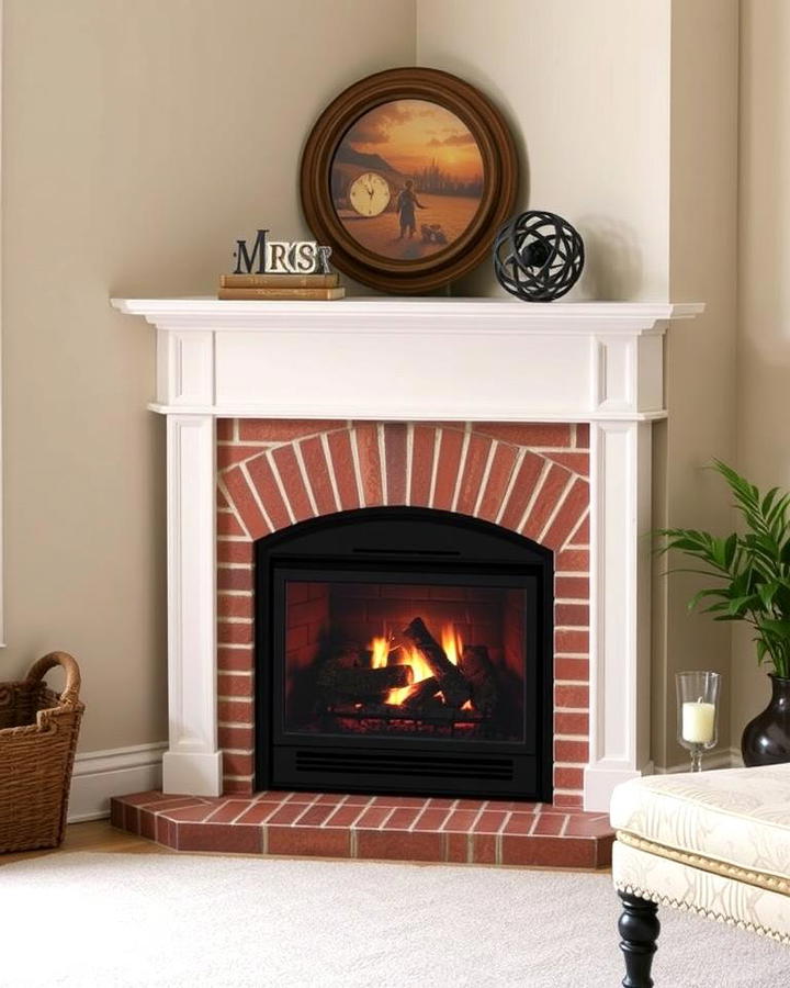 Corner Fireplace