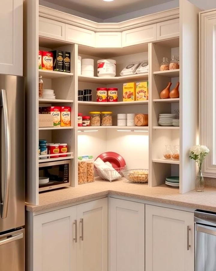 Corner Pantry Cabinets