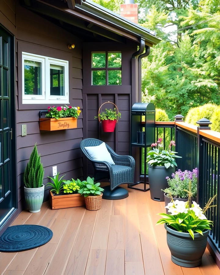 Corner Planters for Defined Spaces