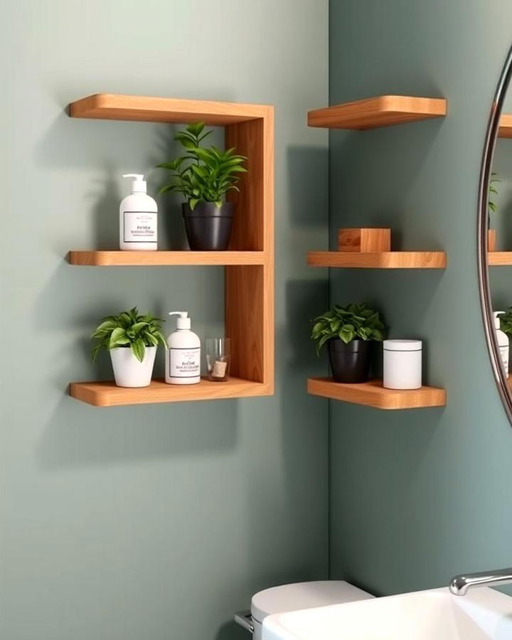 Corner Wall Shelves