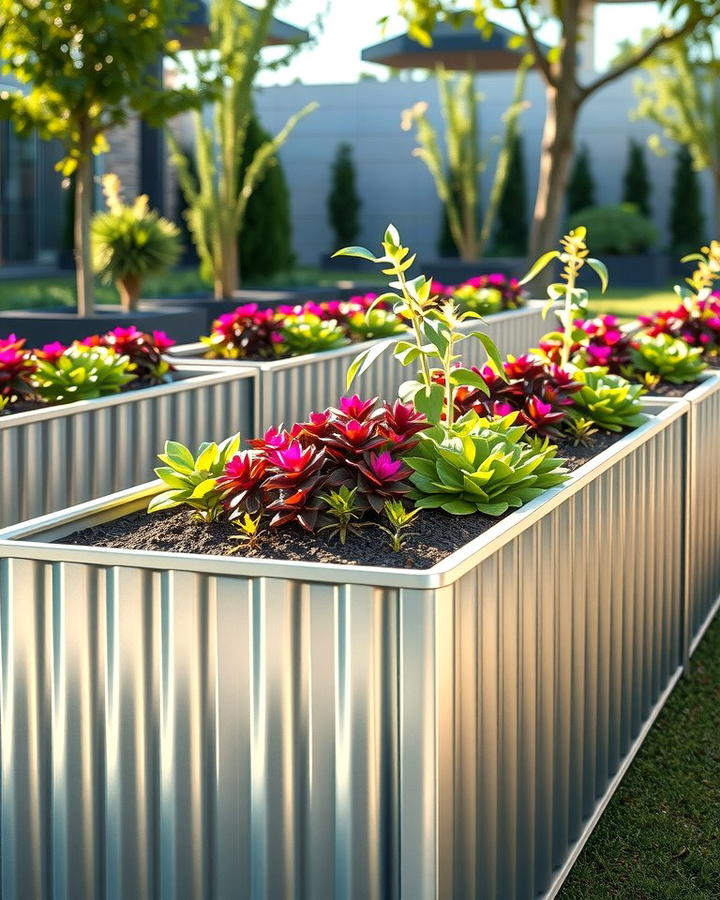 Corrugated Metal Beds