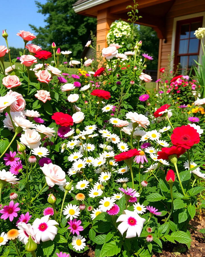 Cottage Style Flower Gardens