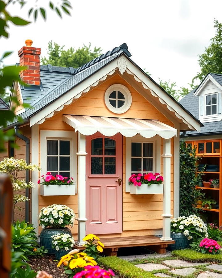 Cottage Style Garden Shed