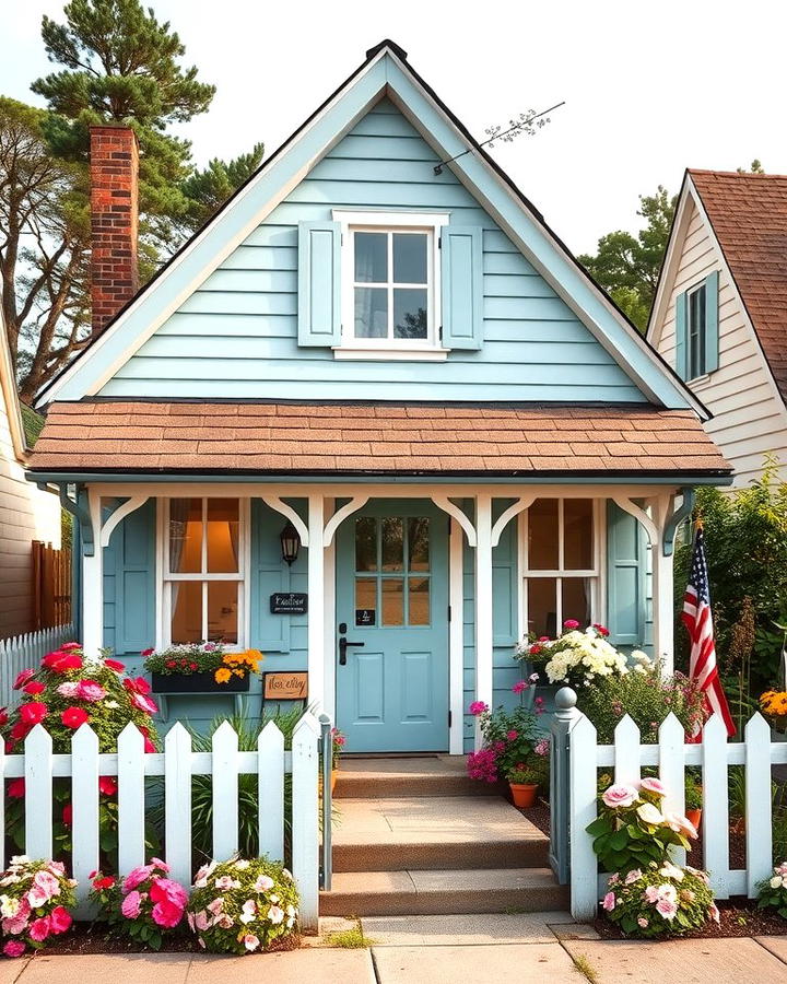 Cottage Vibes with Powder Blue