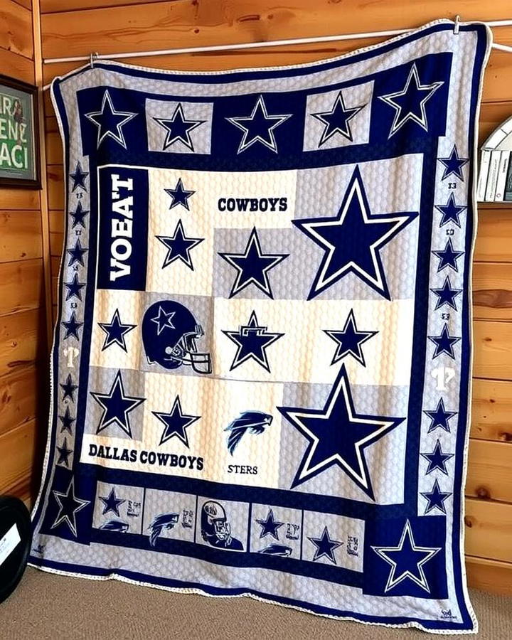 Cowboys Fan Quilt