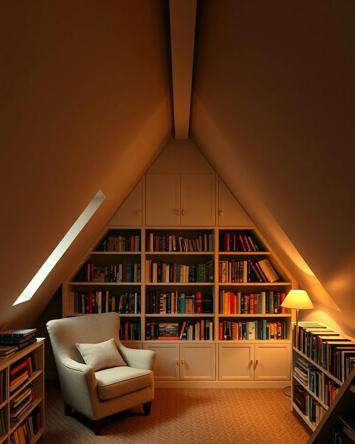 Cozy Attic Reading Nook