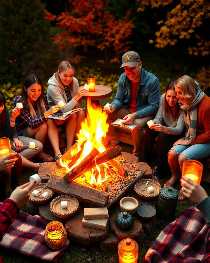 Cozy Bonfire Gathering