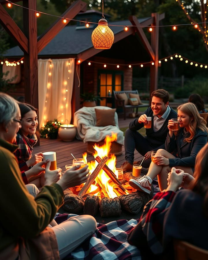 Cozy Bonfire Night Celebration