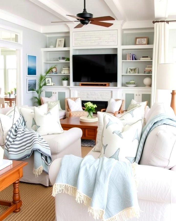 Cozy Coastal Throws