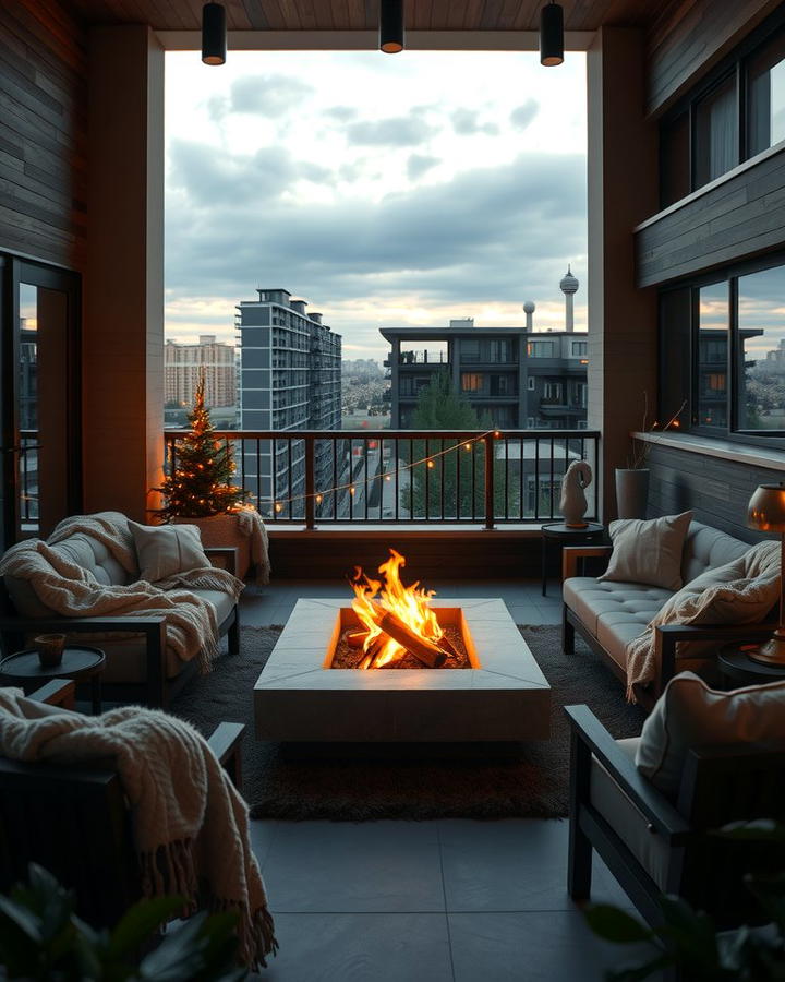 Cozy Fire Pit Area