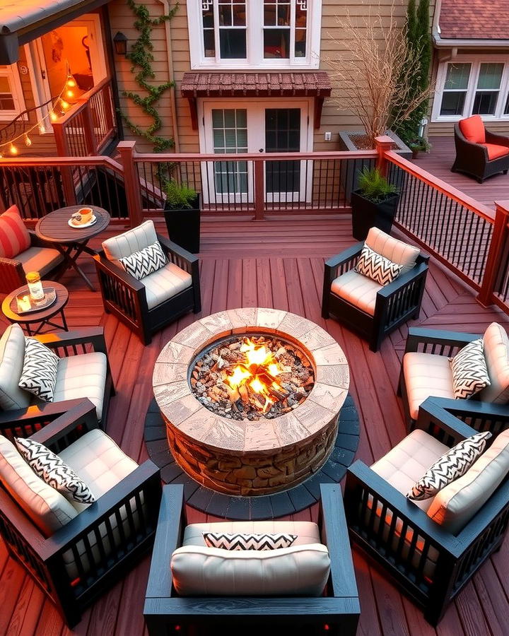 Cozy Fire Pit Area