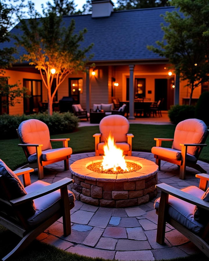 Cozy Fire Pit Gathering Spot