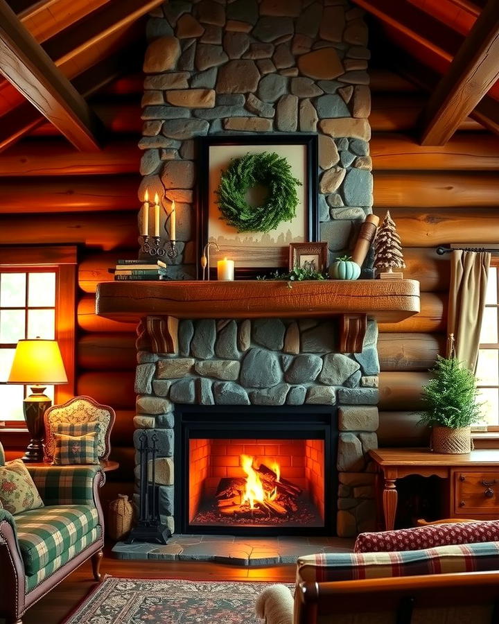 Cozy Fireplace Mantels