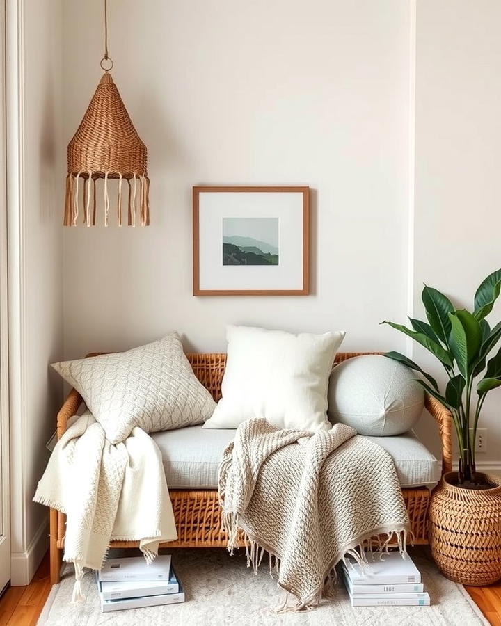 Cozy Nooks with Layered Textiles