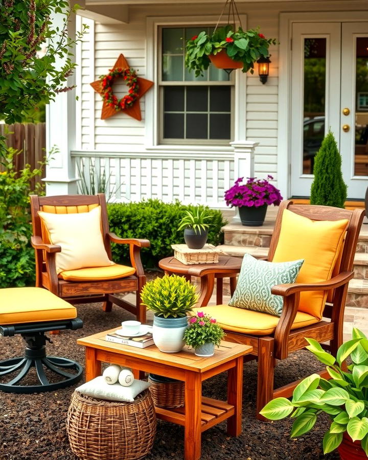 Cozy Outdoor Seating Area