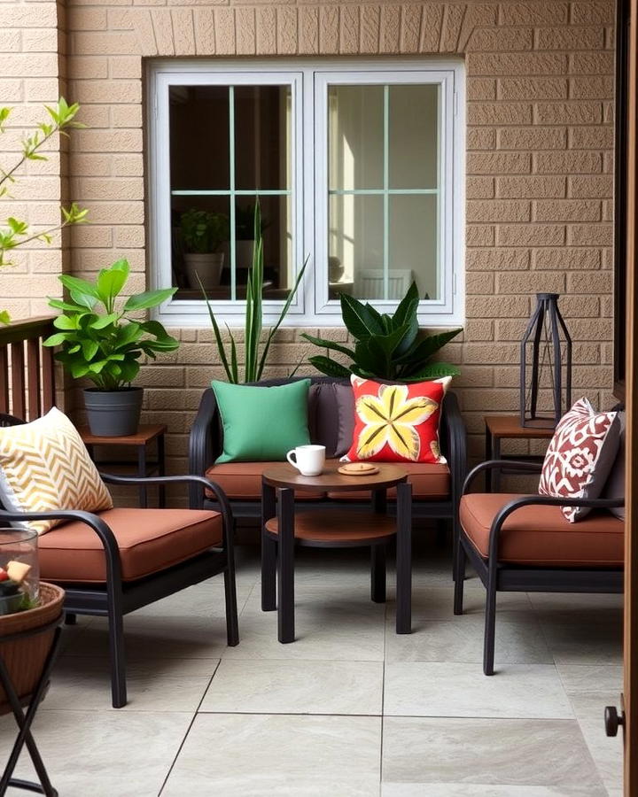 Cozy Outdoor Seating Nook